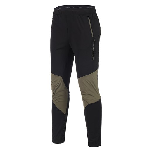 Protective Spodnie funkcyjne &apos;&apos;P-Off The Map&quot; w kolorze czarno-oliwkowym ze sklepu Limango Polska w kategorii Spodnie męskie - zdjęcie 185583143
