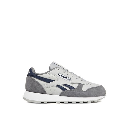 Sneakersy Reebok EO-CLASSIC LEATHER 100224429 Szary ze sklepu eobuwie.pl w kategorii Buty sportowe dziecięce - zdjęcie 185583181