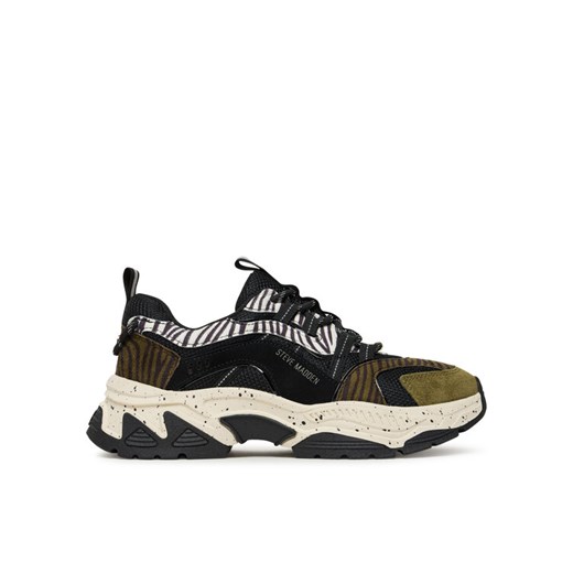 Sneakersy Steve Madden Animates-L SM11004762 Czarny ze sklepu eobuwie.pl w kategorii Buty sportowe damskie - zdjęcie 185585202