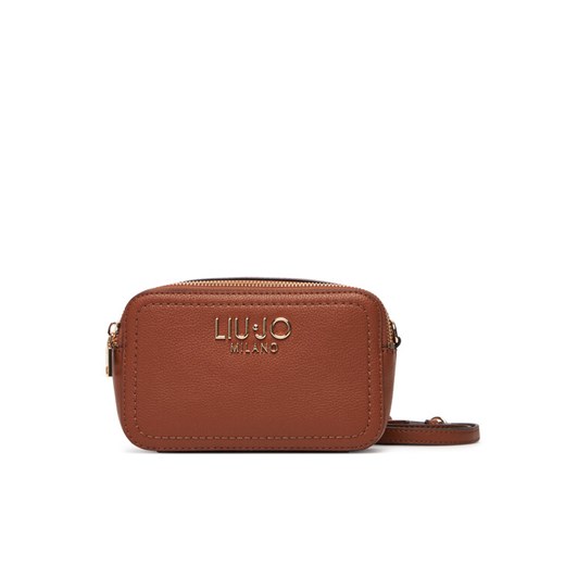 Torebka Liu Jo Ecs S camera Case AF5100 E0058 Brązowy ze sklepu eobuwie.pl w kategorii Listonoszki - zdjęcie 185585222