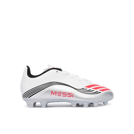 adidas Buty do piłki nożnej F50 Messi Club JP7457 Biały ze sklepu MODIVO w kategorii Buty sportowe dziecięce - zdjęcie 185585904