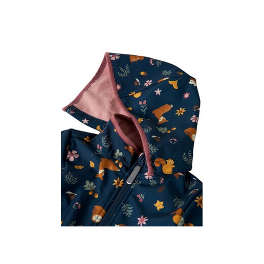 NAME IT Kombinezon softshell 13236599 Granatowy Regular Fit Name It 110 MODIVO