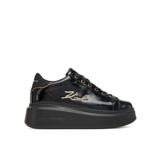 Sneakersy KARL LAGERFELD KL63513E Czarny ze sklepu eobuwie.pl w kategorii Buty sportowe damskie - zdjęcie 185587214