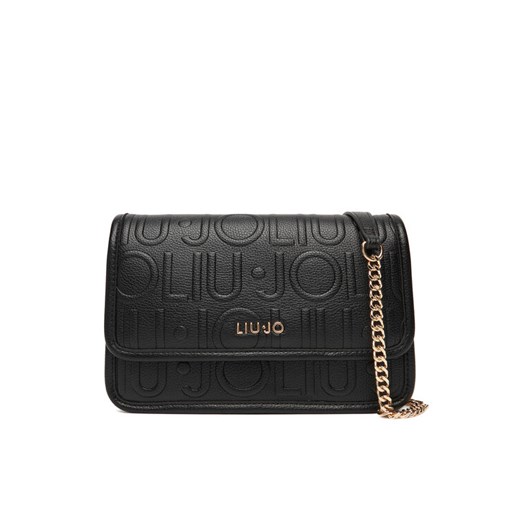 Torebka Liu Jo Esc Crossbody AF5158 E0538 Czarny ze sklepu eobuwie.pl w kategorii Listonoszki - zdjęcie 185587261
