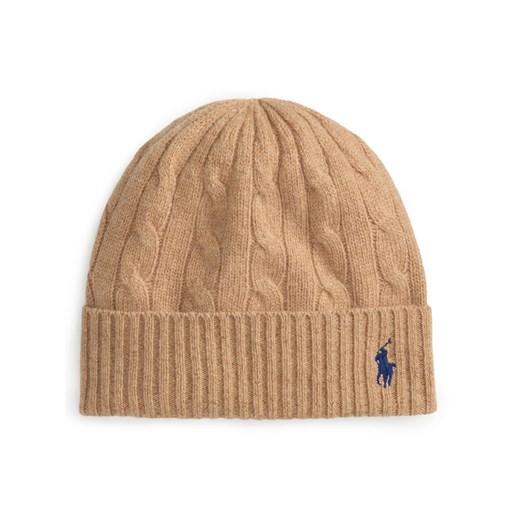 Czapka z daszkiem Polo Ralph Lauren 455981442004 Brązowy ze sklepu eobuwie.pl w kategorii Czapki z daszkiem damskie - zdjęcie 185587263