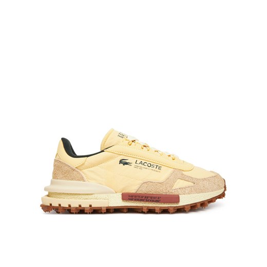 Sneakersy Lacoste Elite Active 7-50SFA0078 Żółty ze sklepu eobuwie.pl w kategorii Buty sportowe damskie - zdjęcie 185587281