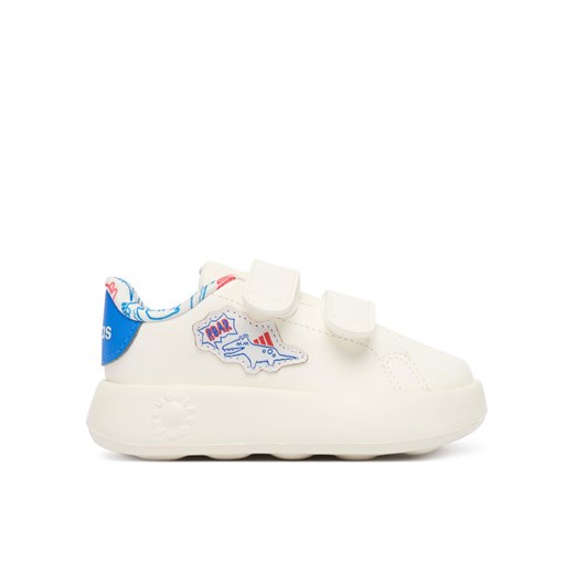 Sneakersy adidas Advantage Dino Shoes Kids JP6163 Biały ze sklepu eobuwie.pl w kategorii Buty sportowe dziecięce - zdjęcie 185587292