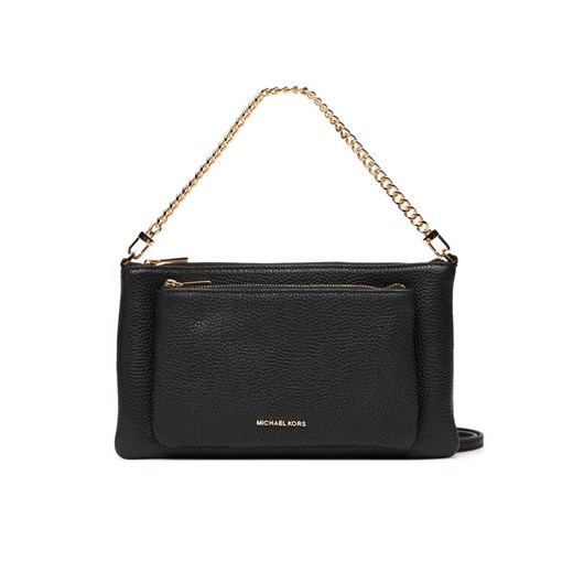 Torebka MICHAEL Michael Kors 32F5GJ6C8L Czarny ze sklepu eobuwie.pl w kategorii Listonoszki - zdjęcie 185587293