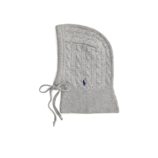 Kominiarka Polo Ralph Lauren 455981427001 Szary ze sklepu eobuwie.pl w kategorii Czapki zimowe damskie - zdjęcie 185587332