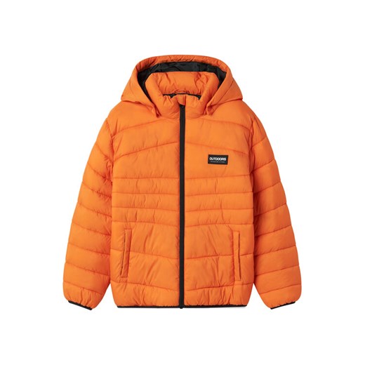 NAME IT Kurtka zimowa 13241669 Pomarańczowy Regular Fit ze sklepu MODIVO w kategorii Kurtki chłopięce - zdjęcie 185588411