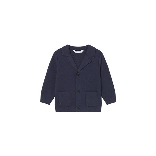 Mayoral Kardigan 2418 Granatowy Regular Fit ze sklepu MODIVO w kategorii Bluzy i swetry - zdjęcie 185588442