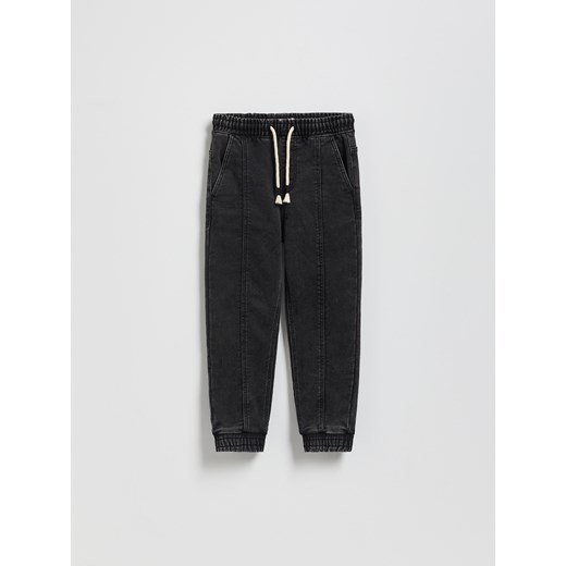 Reserved - Jeansy jogger - czarny ze sklepu Reserved w kategorii Spodnie chłopięce - zdjęcie 185590554