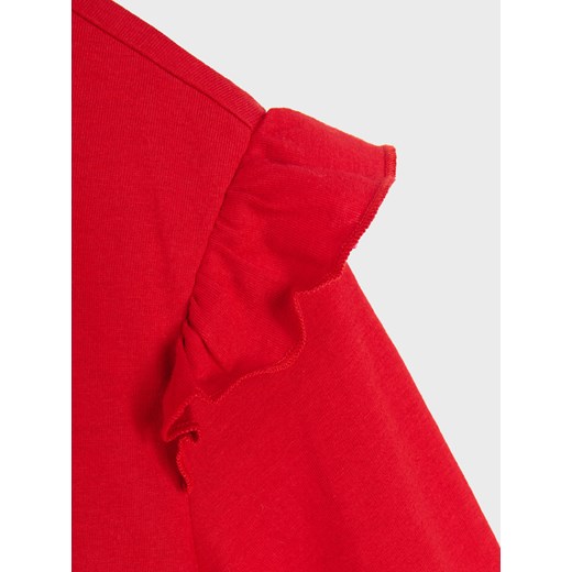 Sinsay - Bawełniana koszulka z nadrukiem Pusheen The Cat - czerwony Sinsay 134 (8-9 l) Sinsay
