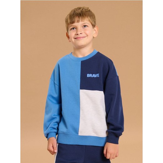 Sinsay - Bluza color-block - Inny ze sklepu Sinsay w kategorii Bluzy chłopięce - zdjęcie 185592040