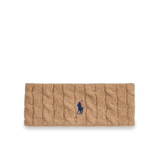 Opaska Polo Ralph Lauren 455981426003 Brązowy ze sklepu eobuwie.pl w kategorii Opaski damskie - zdjęcie 185592160
