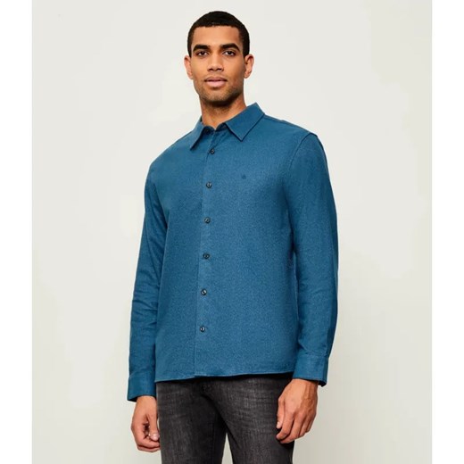 Calvin Klein Koszula MELANGE | Regular Fit ze sklepu Gomez Fashion Store w kategorii Koszule męskie - zdjęcie 185594130