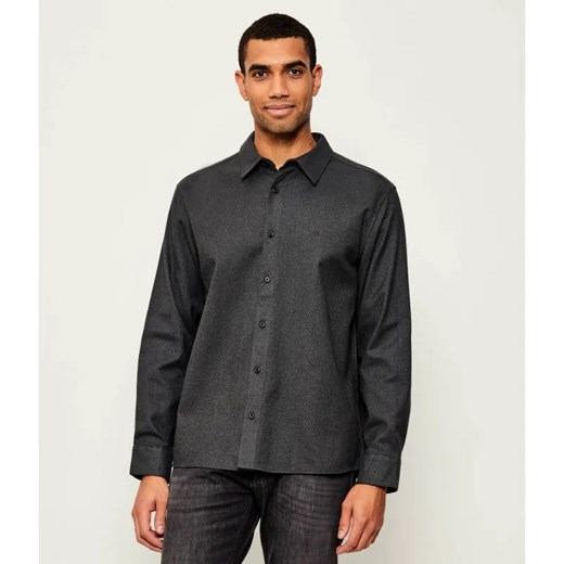 Calvin Klein Koszula MELANGE | Regular Fit ze sklepu Gomez Fashion Store w kategorii Koszule męskie - zdjęcie 185594132