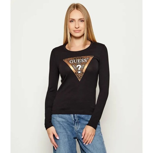 GUESS Bluzka LEO | Slim Fit ze sklepu Gomez Fashion Store w kategorii Bluzki damskie - zdjęcie 185594163