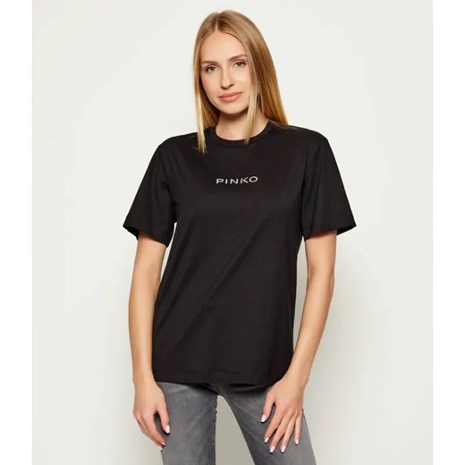 Pinko T-shirt STREPITOSO | Regular Fit ze sklepu Gomez Fashion Store w kategorii Bluzki damskie - zdjęcie 185594200
