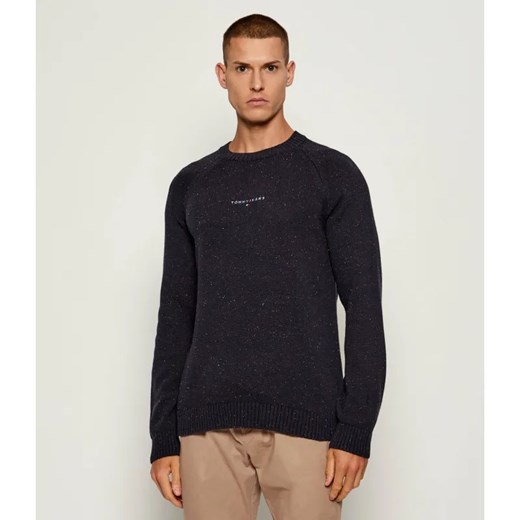 Tommy Jeans Sweter RAGLAN | Slim Fit ze sklepu Gomez Fashion Store w kategorii Swetry męskie - zdjęcie 185594212
