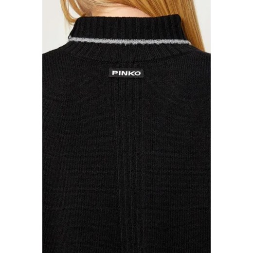 Pinko Wełniany golf FALKLAND | Regular Fit | z dodatkiem kaszmiru Pinko XL Gomez Fashion Store