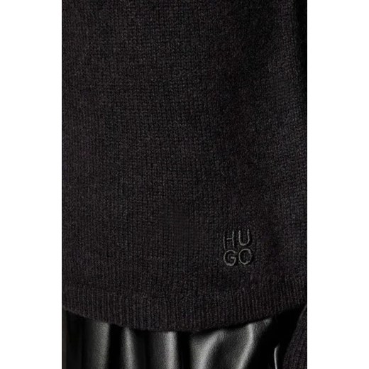 HUGO Wełniany półgolf Surpio | Relaxed fit XS Gomez Fashion Store