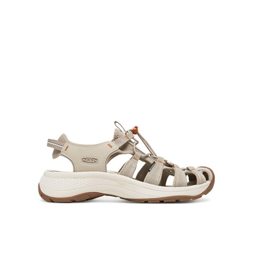 Sandały Keen Astoria West Sandal 1030148 Beżowy ze sklepu eobuwie.pl w kategorii Sandały damskie - zdjęcie 185596654