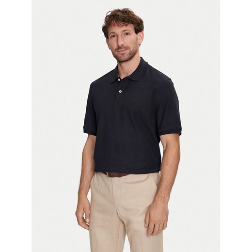 Bugatti Polo 8150 95030 Granatowy Regular Fit ze sklepu MODIVO w kategorii T-shirty męskie - zdjęcie 185596884