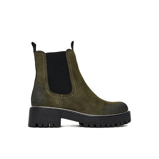 JENNY Sztyblety CEO-WS13202-05 Khaki ze sklepu MODIVO w kategorii Botki - zdjęcie 185596941