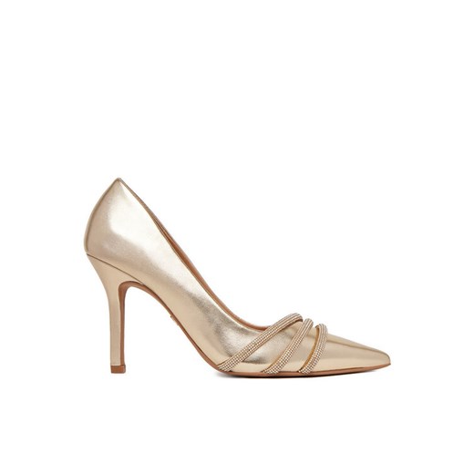 Nine West Szpilki CEO-MARIAM-01 Złoty ze sklepu MODIVO w kategorii Czółenka - zdjęcie 185596942