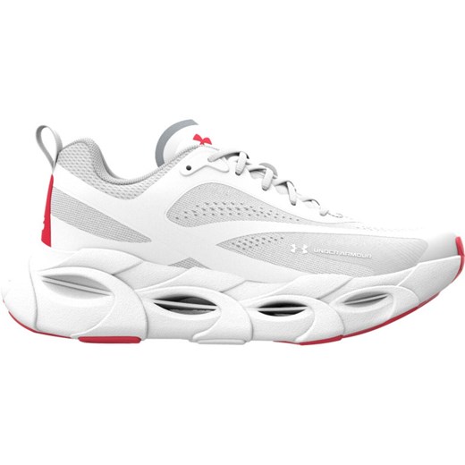 Damskie buty do biegania Under Armour UA W Halo Racer - białe ze sklepu Sportstylestory.com w kategorii Buty sportowe damskie - zdjęcie 185598872