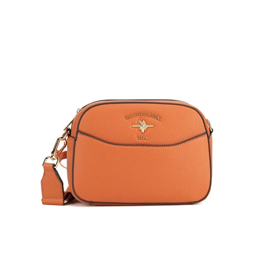 U.S. Polo Assn. Torebka BIUXT6206WVP Pomarańczowy ze sklepu MODIVO w kategorii Listonoszki - zdjęcie 185598901