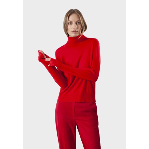 Cienki czerwony golf Molton S Molton