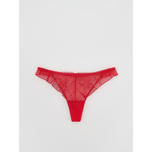 Reserved - Majtki typu brazyliany - czerwony Reserved L Reserved