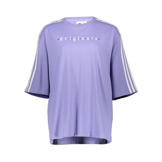 adidas Koszulka w kolorze błękitnym ze sklepu Limango Polska w kategorii Bluzki damskie - zdjęcie 185600464