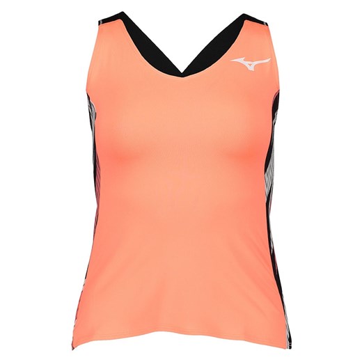 Mizuno Top funkcyjny w kolorze pomarańczowym ze sklepu Limango Polska w kategorii Bluzki damskie - zdjęcie 185600652