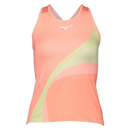 Mizuno Top funkcyjny w kolorze pomarańczowo-żółto-różowym ze sklepu Limango Polska w kategorii Bluzki damskie - zdjęcie 185600662