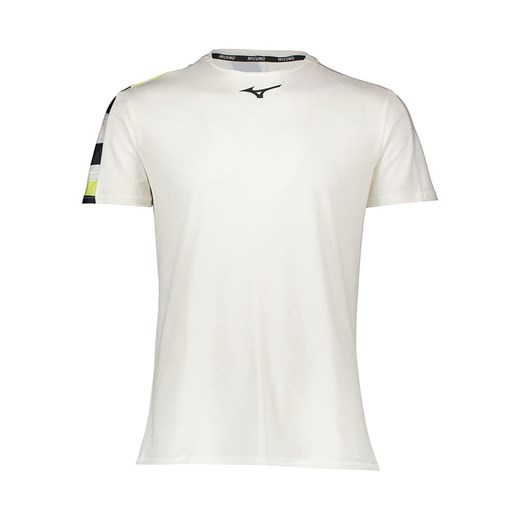 Mizuno Koszulka funkcyjna &quot;Shadow&quot; w kolorze żółto-czarno-białym ze sklepu Limango Polska w kategorii T-shirty męskie - zdjęcie 185600754