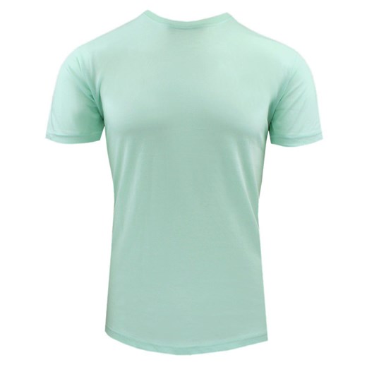 Męski T-Shirt Jednokolorowy - Brave Soul - Kolor Miętowy TSBRSSS25GRAILpalemint ze sklepu JegoSzafa.pl w kategorii T-shirty męskie - zdjęcie 185601670
