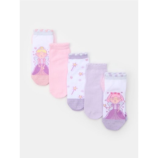 Sinsay - Skarpetki 5 pack - wielobarwny - id: 678FF-MLC - marki Sinsay - 185602090 Sinsay - Skarpetki 5 pack - wielobarwny ze sklepu Sinsay w kategorii Skarpetki dziecięce - zdjęcie 185602090