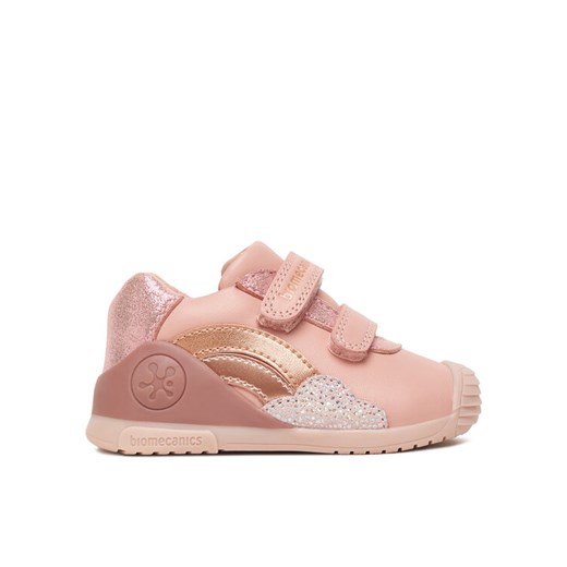 Sneakersy Biomecanics 251102 Różowy ze sklepu eobuwie.pl w kategorii Buty sportowe dziecięce - zdjęcie 185602352