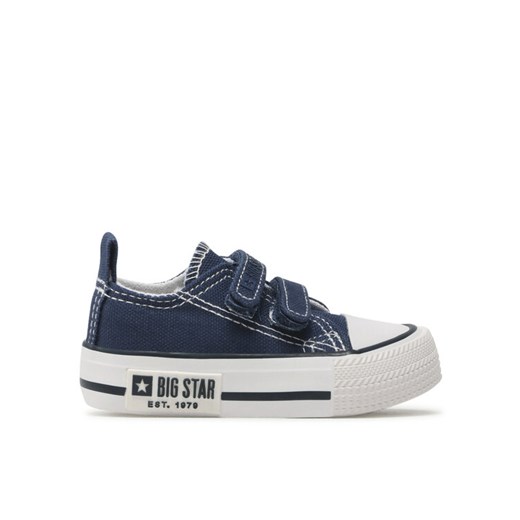 Trampki Big Star Shoes KK374075 Granatowy ze sklepu eobuwie.pl w kategorii Buciki niemowlęce - zdjęcie 185602372