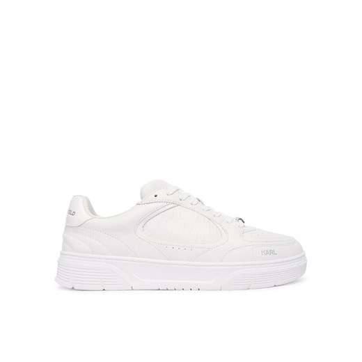 Sneakersy KARL LAGERFELD KL53019 Biały ze sklepu eobuwie.pl w kategorii Buty sportowe męskie - zdjęcie 185602373
