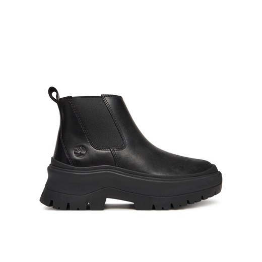 Timberland Sztyblety Roxie lane Mid TB0A28XMW021 Czarny ze sklepu MODIVO w kategorii Botki - zdjęcie 185602861