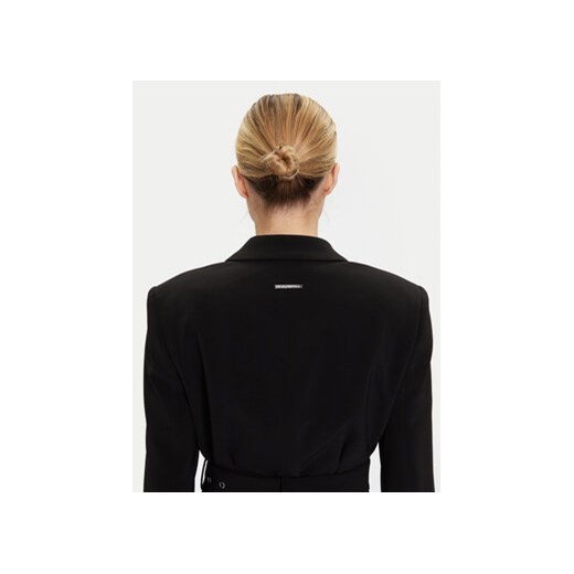 KARL LAGERFELD Sukienka koktajlowa A4W13023 Czarny Slim Fit Karl Lagerfeld 48 MODIVO