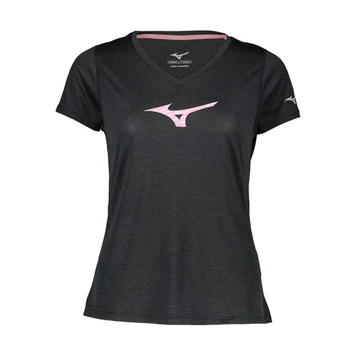 Mizuno Koszulka sportowa &quot;Impulse Core&quot; w kolorze czarnym ze sklepu Limango Polska w kategorii Bluzki damskie - zdjęcie 185603893