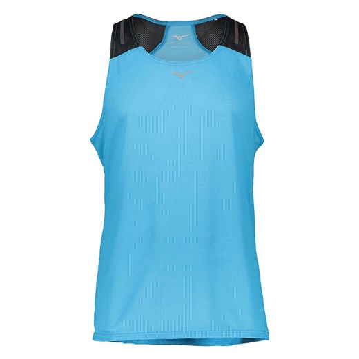 Mizuno Top funkcyjny &quot;DryAeroFlow&quot; w kolorze błękitnym ze sklepu Limango Polska w kategorii T-shirty męskie - zdjęcie 185603913