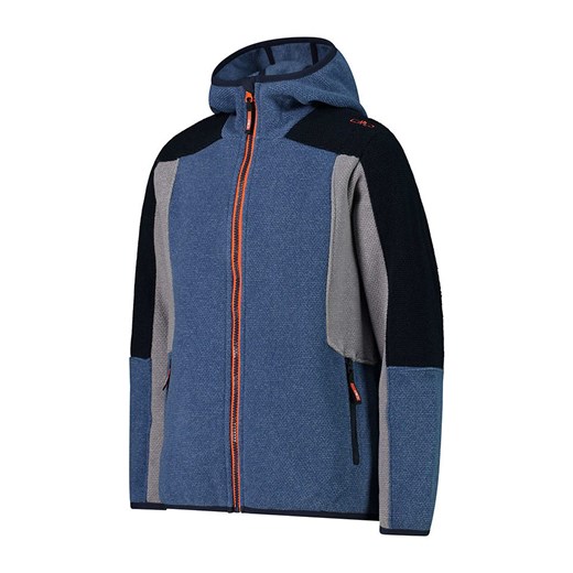 CMP Kurtka polarowa w kolorze granatowo-szaro-czarnym 110 okazja Limango Polska