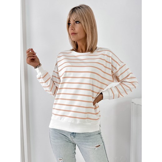 bluza alesund brzoskwiniowa one size ze sklepu UBRA w kategorii Bluzy damskie - zdjęcie 185604060