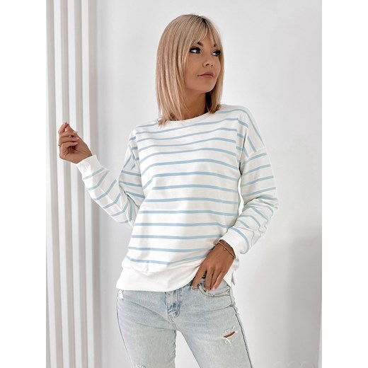 bluza alesund błękitna one size ze sklepu UBRA w kategorii Bluzy damskie - zdjęcie 185604062